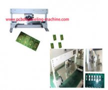 Conveyor Belt PCB Depaneling Router Separating Speed Adjusted With Rotary Knob