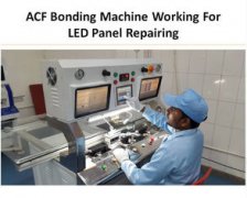 Hot Bar Soldering Bonding LCD TV Panel Repair Machine COF TAB 1.7m Height