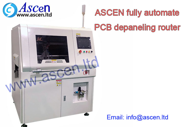 PCB depaneling processing router