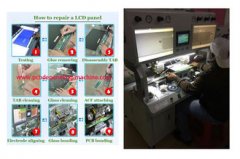 Pulse Heat Tab Bonding Machine Lcd Repairing With High Precision CCD Camera